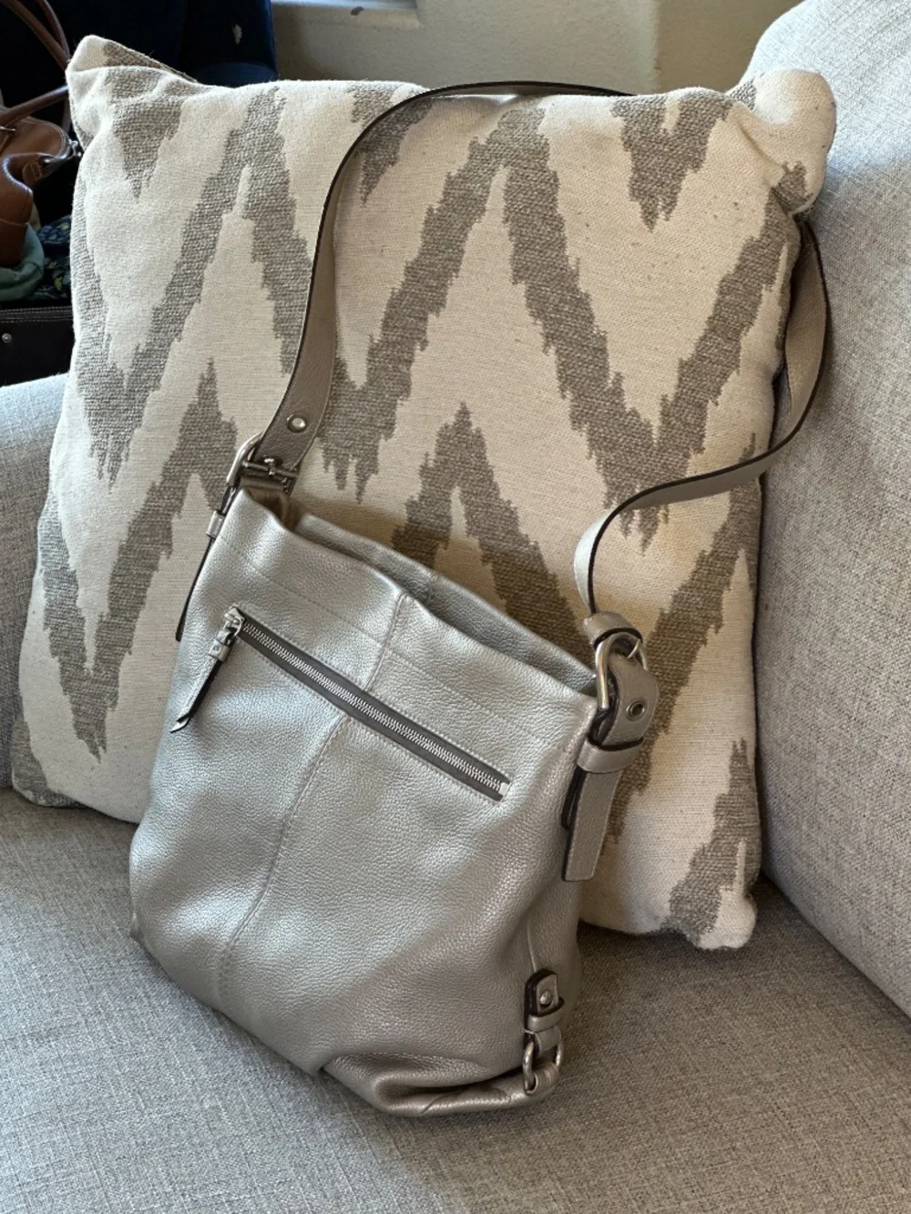 COACH Leather Crossbody